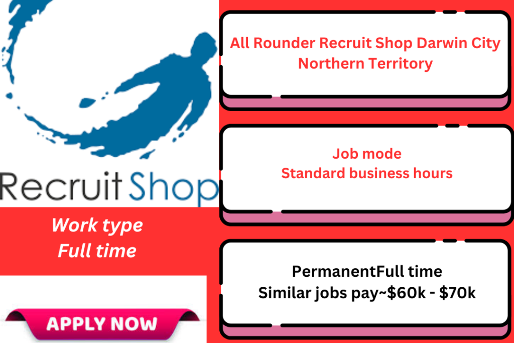 All Rounder Recruit Shop Darwin City Northern Territory