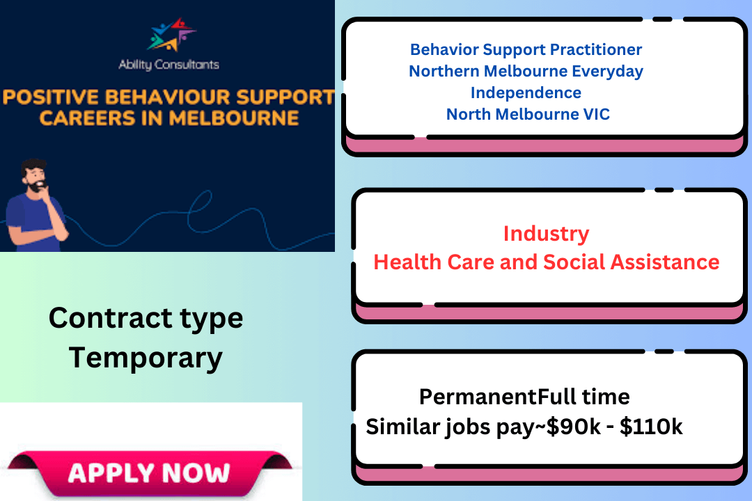 Behaviour Support Practitioner providing therapy and support to NDIS participants in Northern Melbourne.