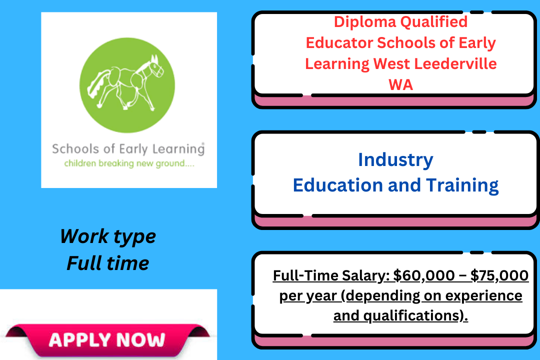 Diploma Qualified Educator Schools of Early Learning West Leederville WA