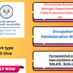 Directorate Business Manager role at Department for Child Protection