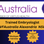 Embryologist working in IVFAustralia's Alexandria NSW lab