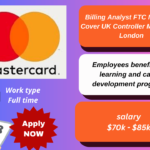 Billing Analyst Role UK at Mastercard London handling billing and financial reporting.