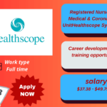 Registered Nurse working in an acute medical and coronary care unit.