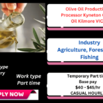 Olive Oil Production Processor operating equipment