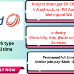 **Alt Text:** Project Manager overseeing EV charging infrastructure planning, execution, and stakeholder collaboration.