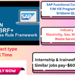 SAP Functional Consultant (F/M) – VIE Program at Vinci in Brisbane, QLD 4000, supporting digital transformation and SAP deployment projects