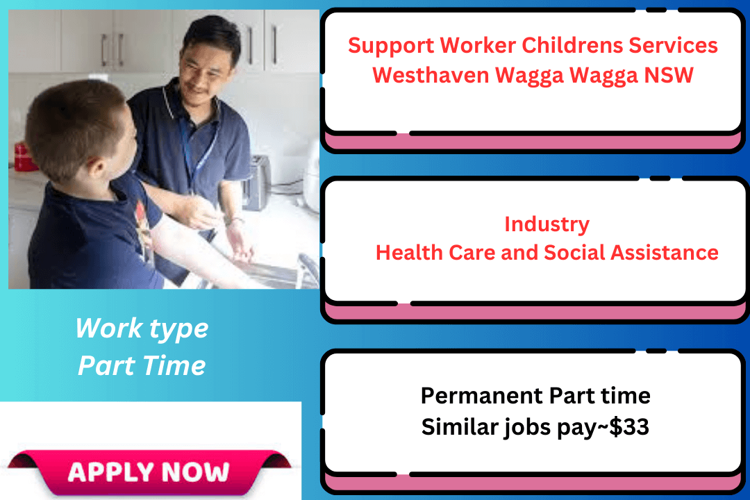 Support Worker assisting children in a nurturing and inclusive