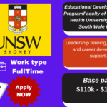 UNSW Faculty of Medicine & Health – Educational Developer Role