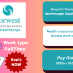 Hospital Coordinator managing staff at Healthscope, Southport QLD.