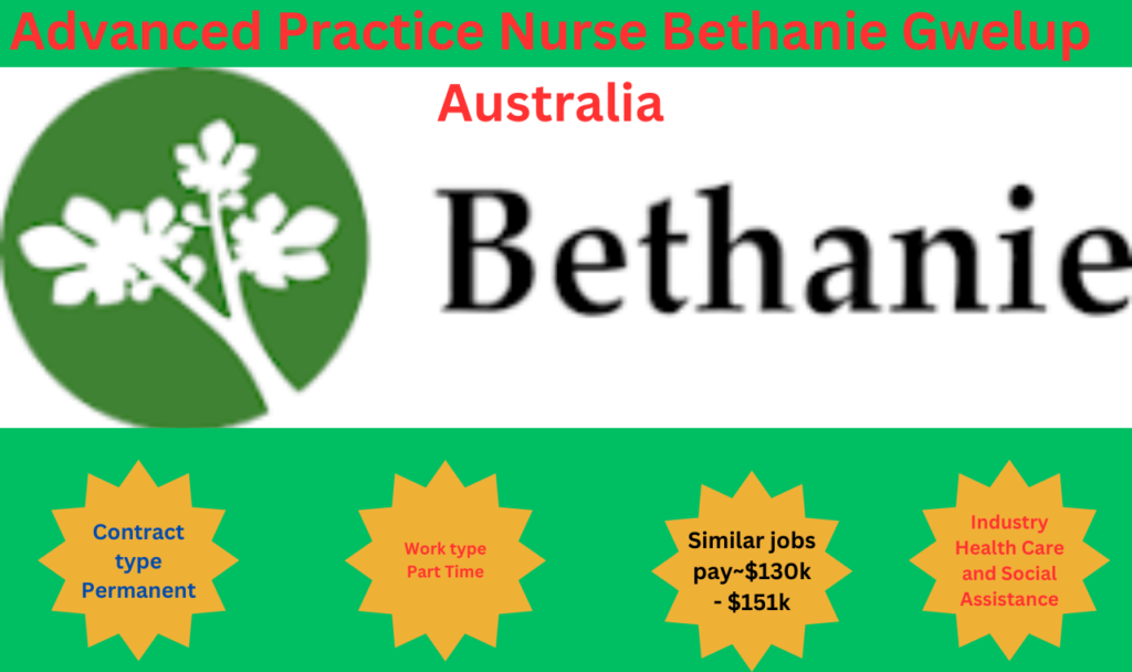 Advanced Practice Nurse Bethanie Gwelup Australia