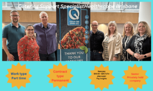 Catering Support SpecialistHealthscope Brisbane