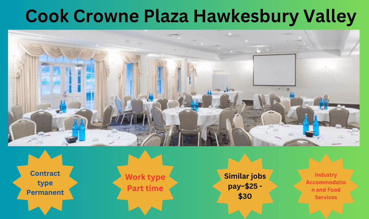 Cook Crowne Plaza Hawkesbury Valley