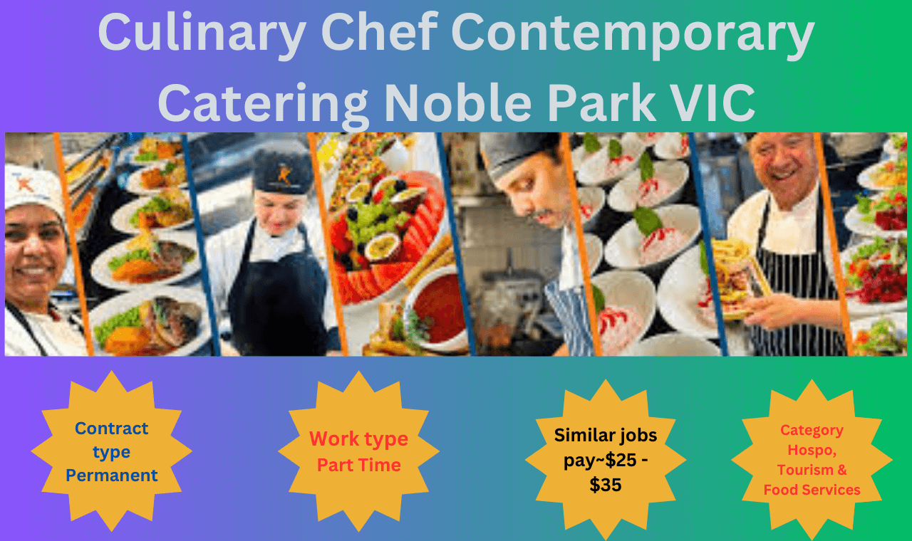 Culinary Chef Contemporary Catering Noble Park VIC