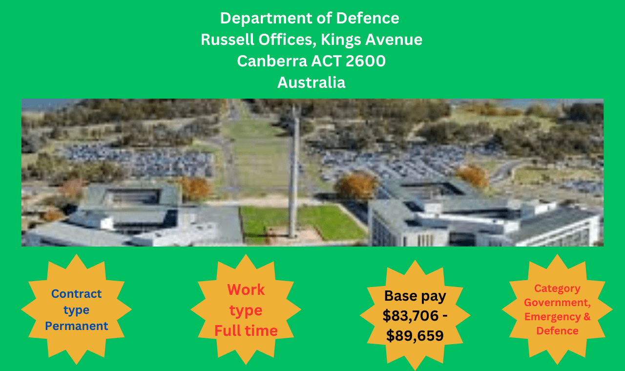 Defence Contracts Officer Department of Defence