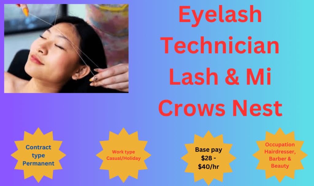 Eyelash Technician Lash & Mi Crows Nest