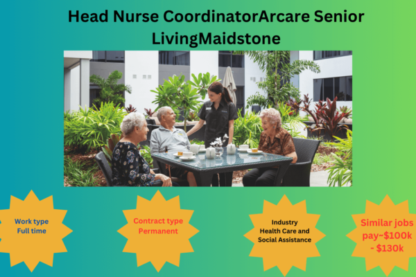 Head Nurse CoordinatorArcare Senior LivingMaidstone