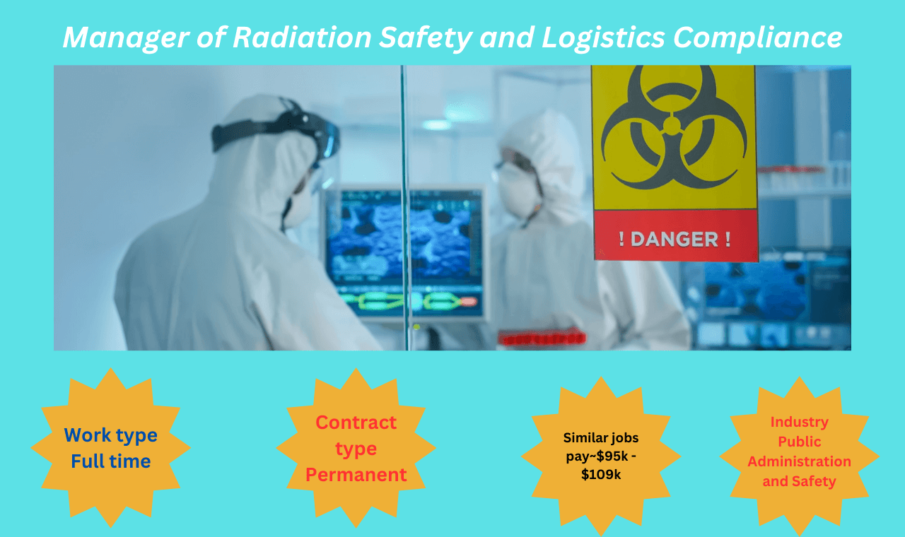 Manager of Radiation Safety and Logistics Compliance