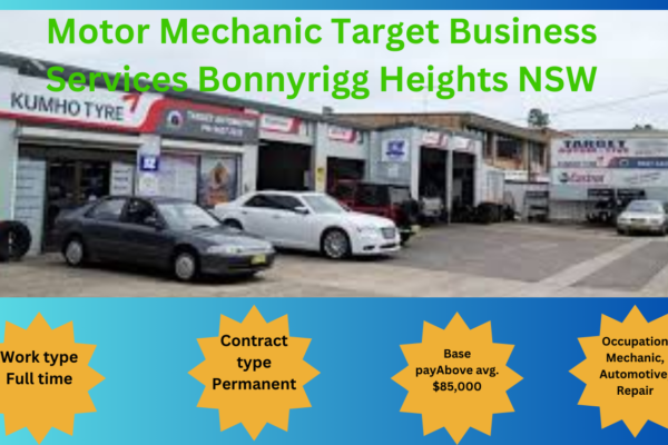 Motor Mechanic at Target Business Services Bonnyrigg Heights NSW