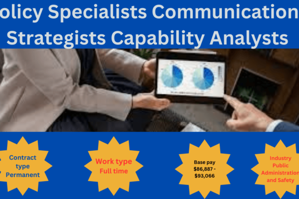 Policy Specialists Communications Strategists Capability Analysts