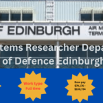 RF Systems Researcher Department of Defence Edinburgh