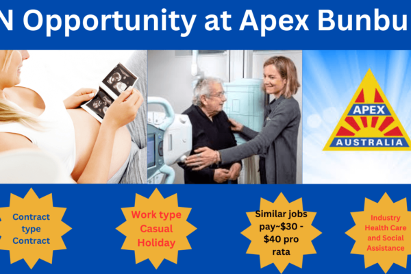 RN Opportunity at Apex Bunbury