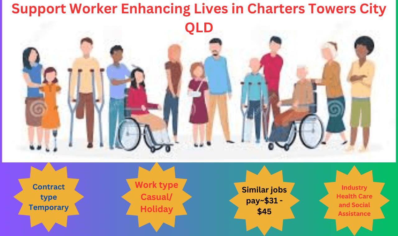 Support Worker Enhancing Lives in Charters Towers City QLD